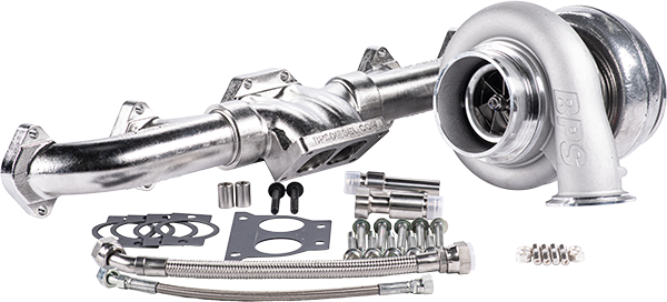 BPS Diesel Caterpillar C15 Single Turbo Kit
