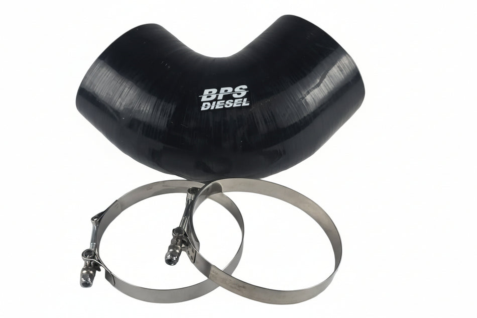BPS - 5" x 5" 90 Deg Intake Boot  BPS Diesel