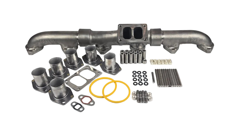 BPS Caterpillar C15 / 3406E SS Low Mount Exhaust Manifold Freightliner/Western Star  BPS Diesel
