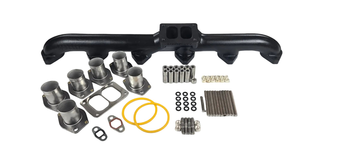 BPS Caterpillar C15/3406E SS Mid Mount Exhaust Manifold Pete/KW  BPS Diesel