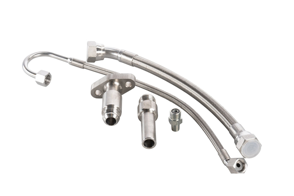 BPS Cummins ISX SS Turbo Oil Line kit  BPS Diesel