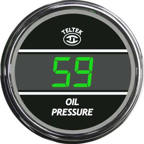 Teltek Oil Pressure Gauge 0-150PSI