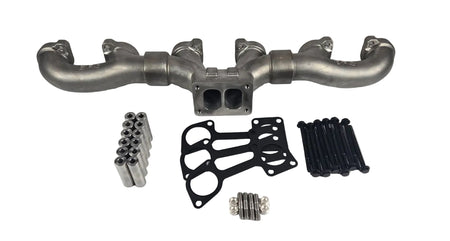BPS Detroit Series 60 High Mount Stainless Exhaust Turbo Manifold Kit T6  BPS Diesel