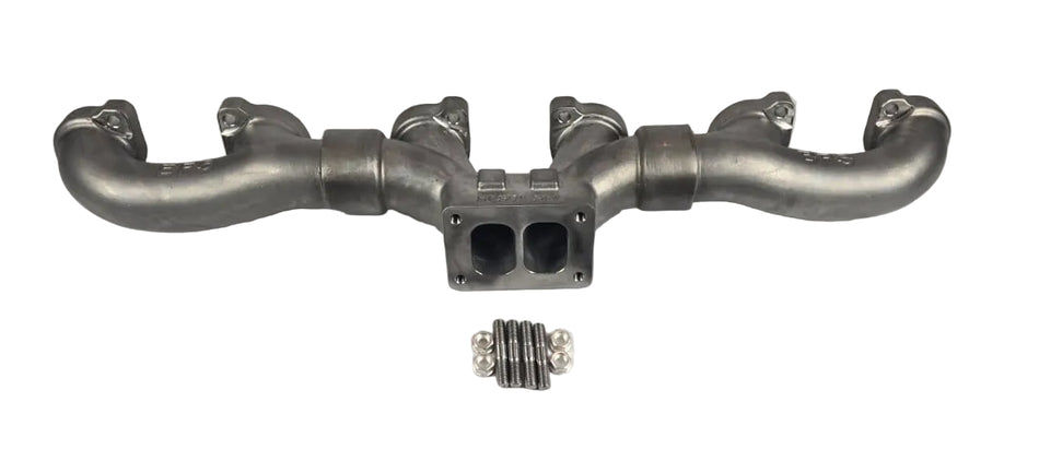 BPS Detroit Series 60 High Mount Stainless Exhaust Turbo Manifold Kit T6  BPS Diesel