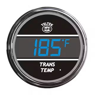 Teltek Digital Transmission Temp Gauge - 100-300°F  BPS Diesel