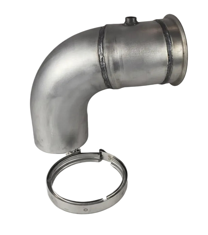 BPS Upper Turbo Downpipe for Below Frame Applications  BPS Diesel