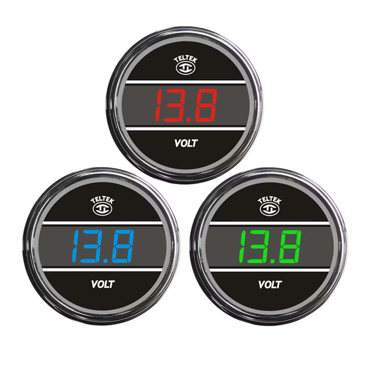 Teltek Digital Voltmeter Gauge  BPS Diesel