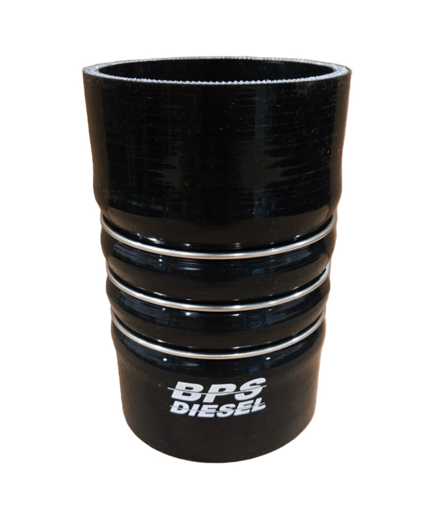 BPS 4" x 7" Length CAC Hose Coupler - Reinforced 6-Ply Silicone Coupler for Charge Air Coolers  BPS Diesel