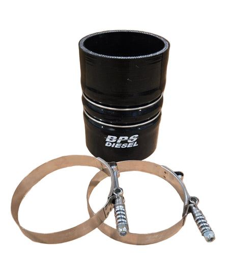 BPS 4" x 6" Length CAC Hose Coupler - Reinforced Silicone Coupler for Charge Air Coolers  BPS Diesel