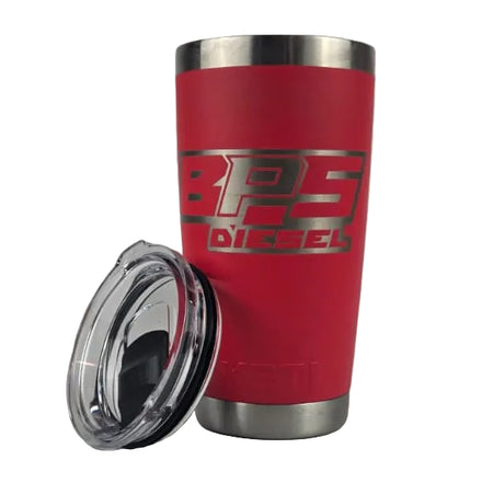 Yeti Rambler® 20 oz Tumbler - Tough Insulated Travel Mug for Truck Drivers & Diesel Mechanics  BPS Diesel