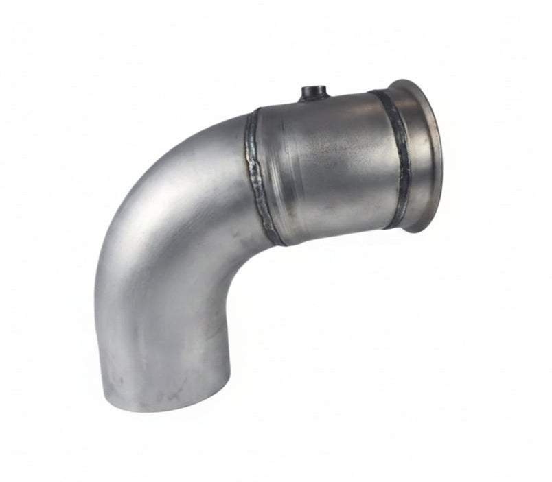 BPS Upper Turbo Downpipe for Below Frame Applications  BPS Diesel