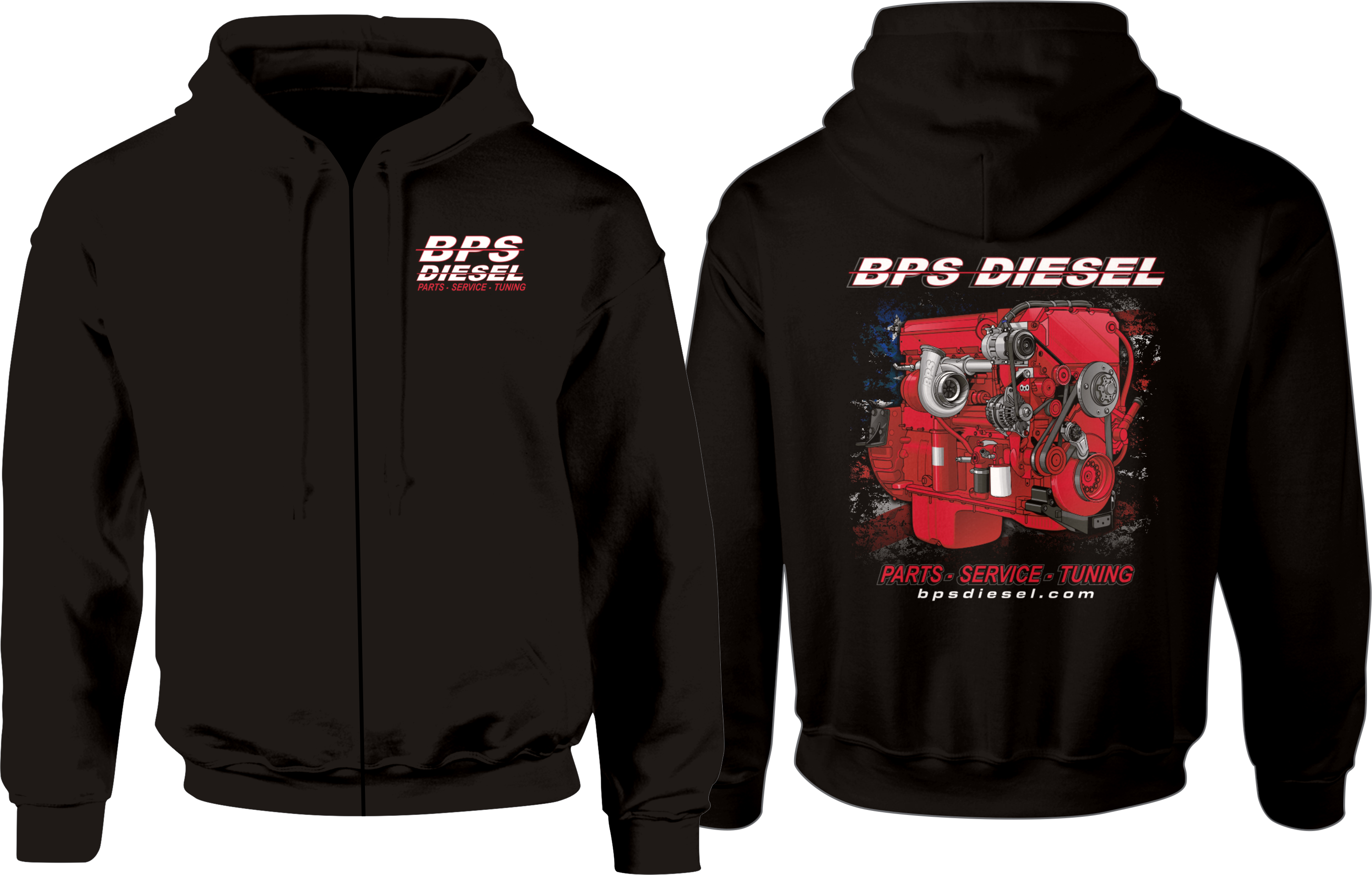 BPS ZIP HOODIE BPS Diesel