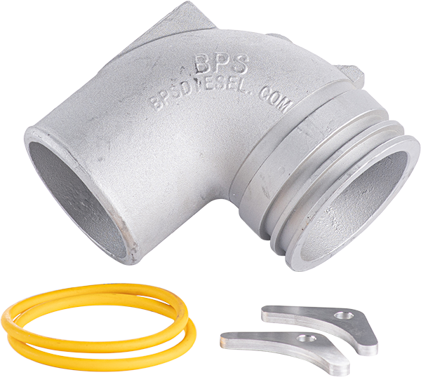 BPS Diesel 90 Degree CAT Turbo Elbow Kit - BPS Diesel