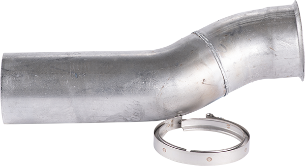 Detroit Diesel Flexible metal exhaust pipe
